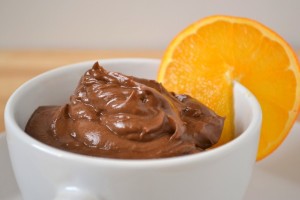 Chocolate Orange Avocado Pudding