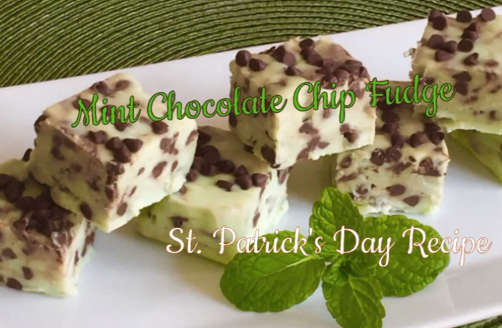 St. Paddy's Day Mint Fudge Recipe